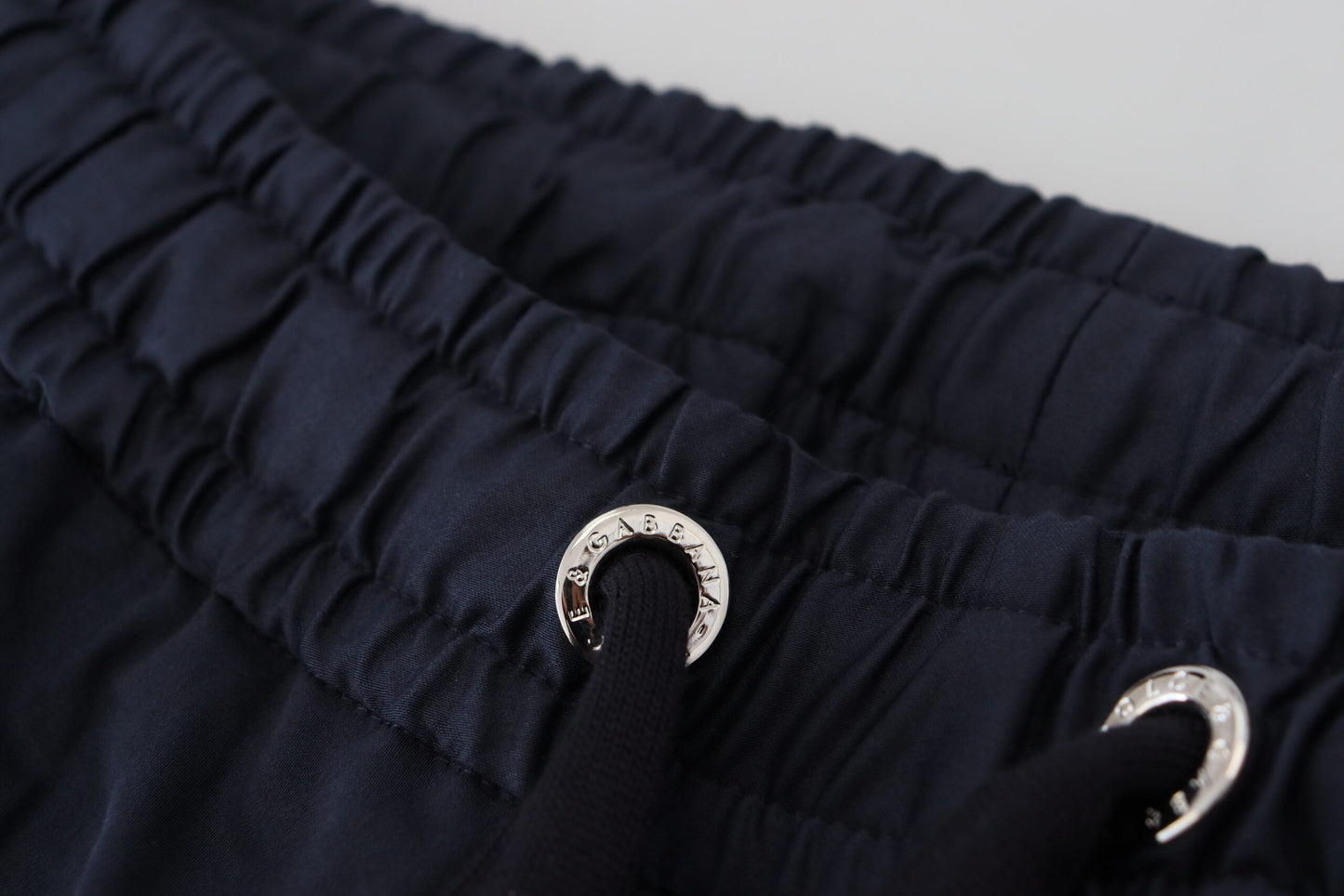 Dolce & Gabbana Elegant Dark Blue Jogger Pants