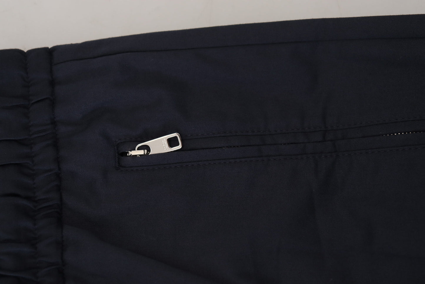 Dolce & Gabbana Elegant Dark Blue Jogger Pants