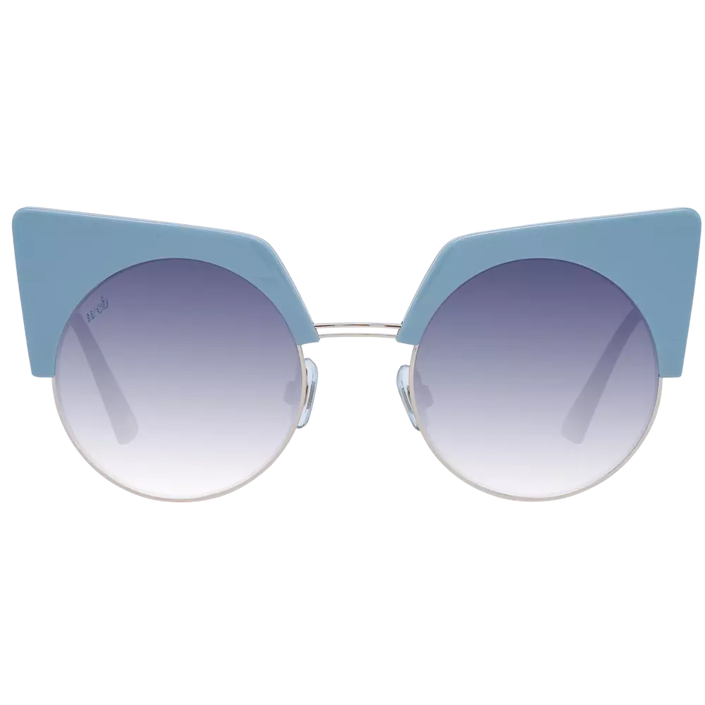 Web Turquoise Women Sunglasses