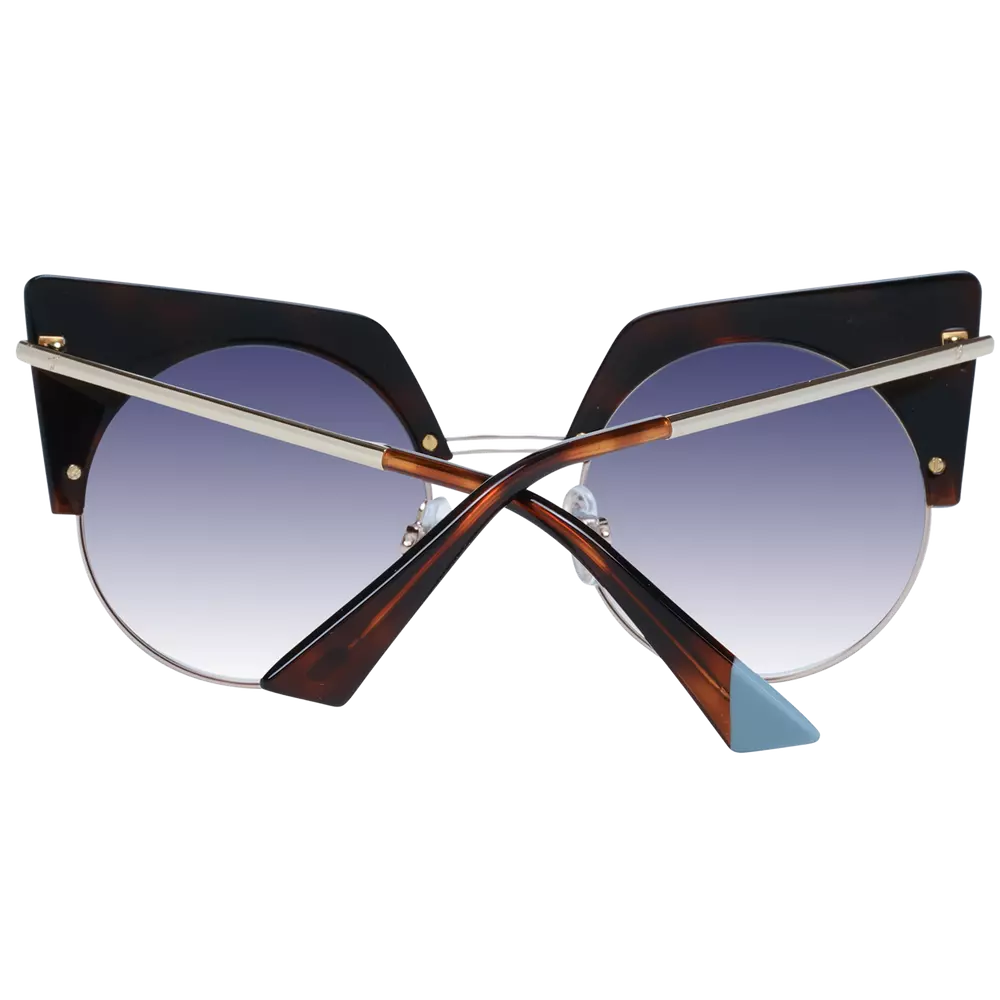 Web Turquoise Women Sunglasses