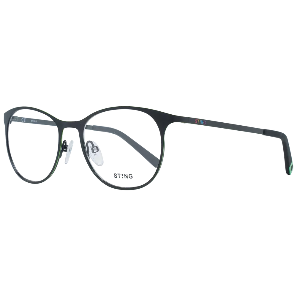 Sting Black Unisex Optical Frames