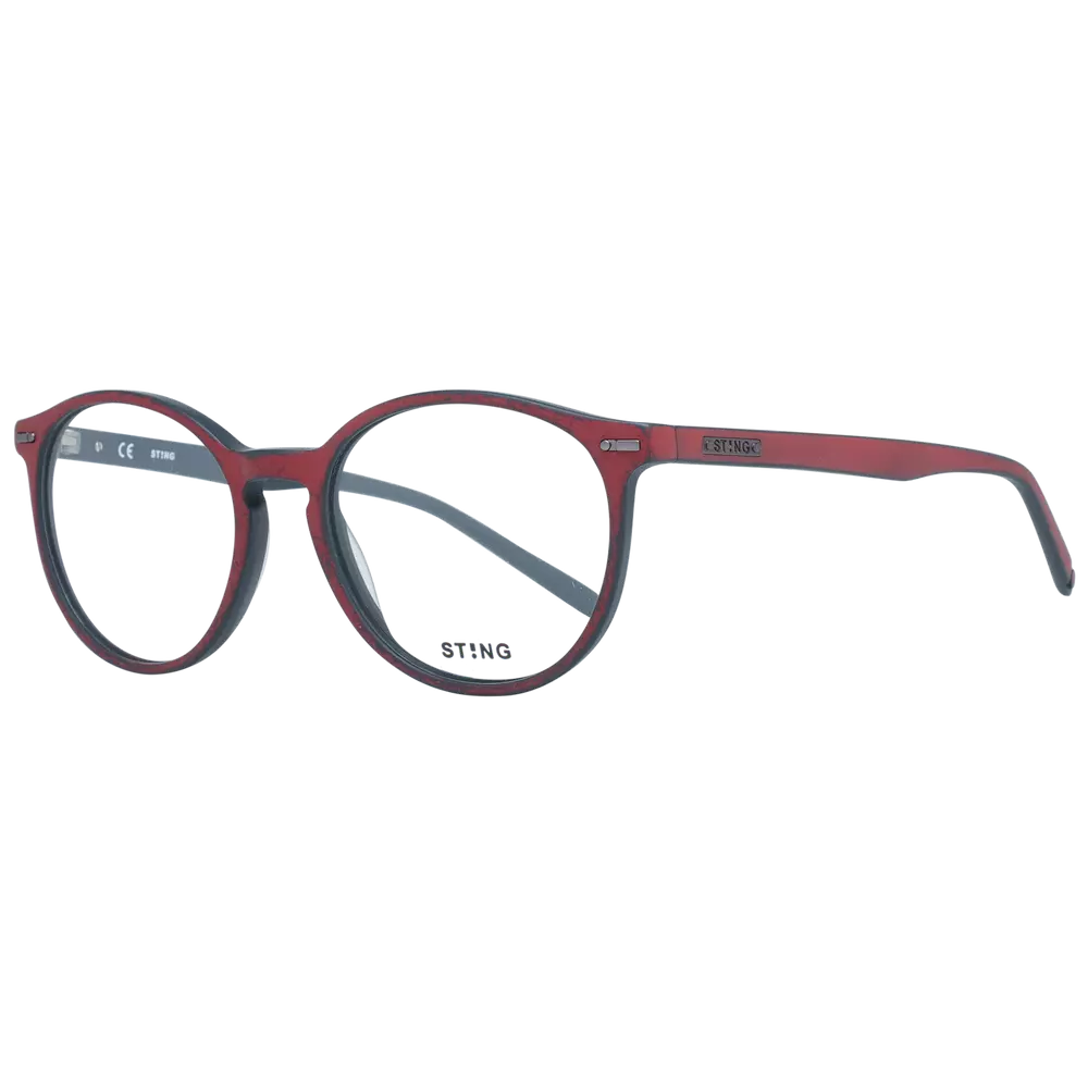 Sting Red Unisex Optical Frames