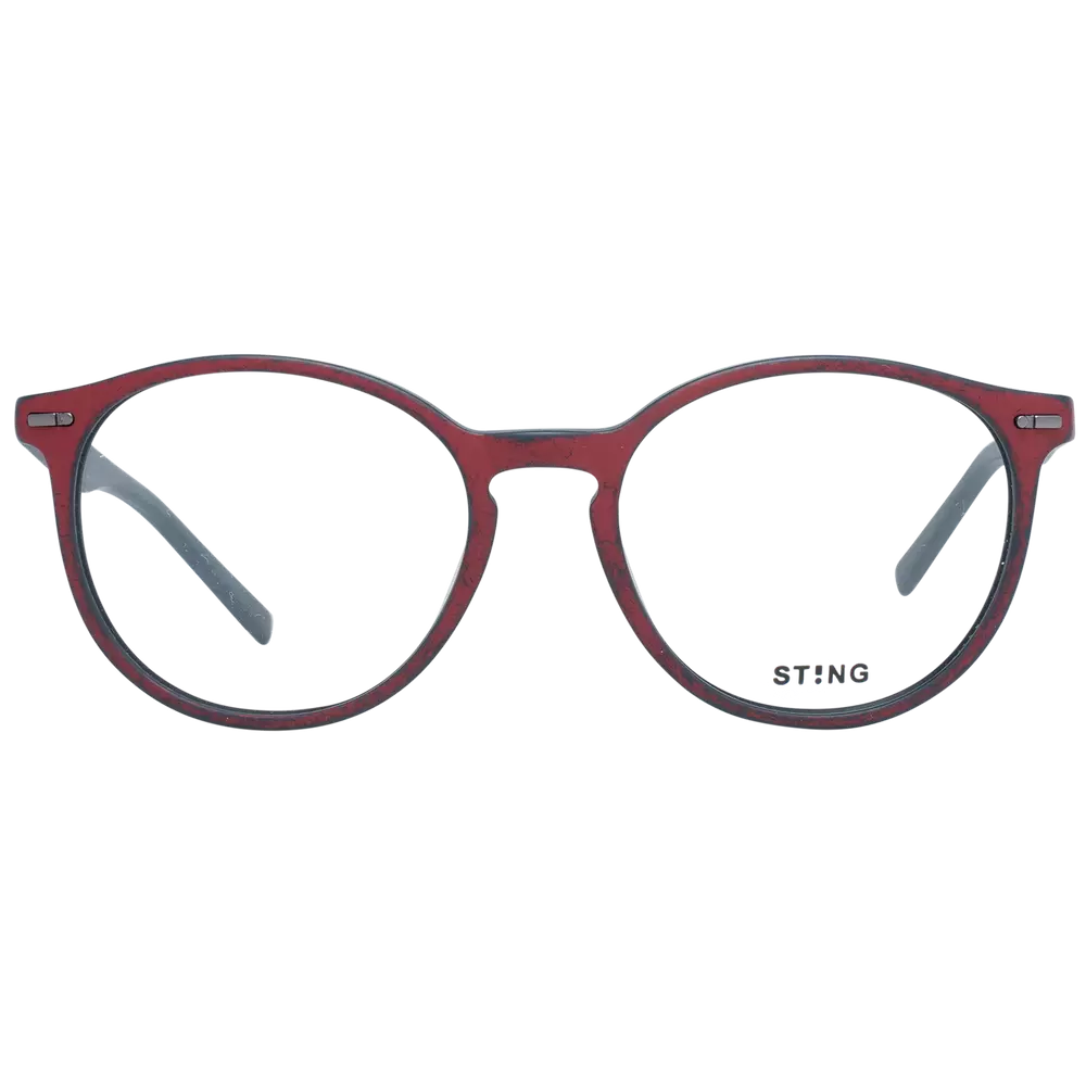 Sting Red Unisex Optical Frames