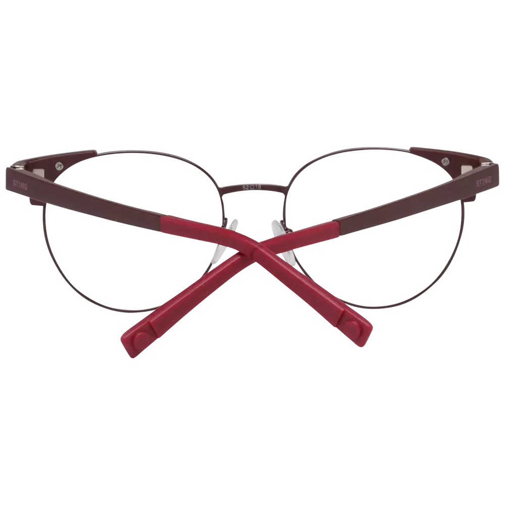 Sting Red Unisex Optical Frames