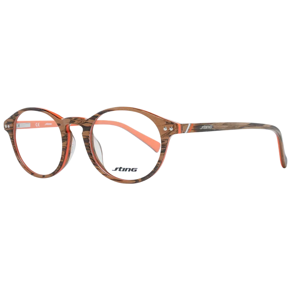 Sting Brown Unisex Optical Frames