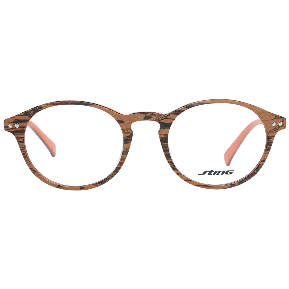 Sting Brown Unisex Optical Frames