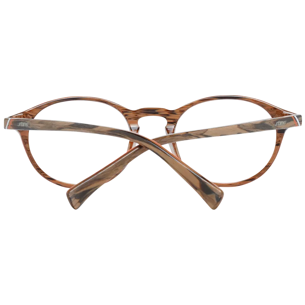 Sting Brown Unisex Optical Frames