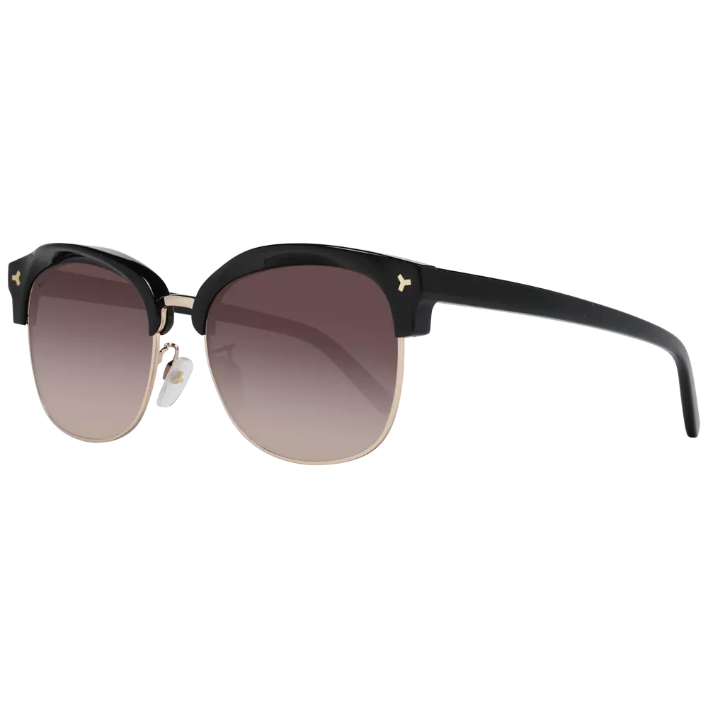 Bally Black Unisex Sunglasses