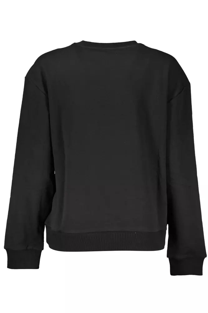 Cavalli Class Black Cotton Women Sweater