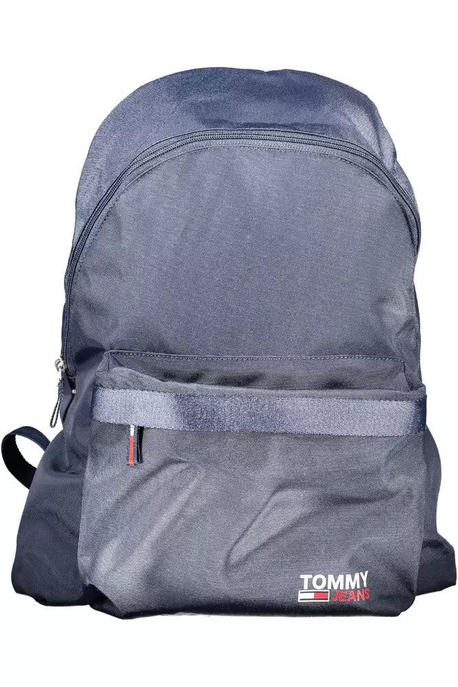 Tommy Hilfiger Blue Polyester Men Backpack