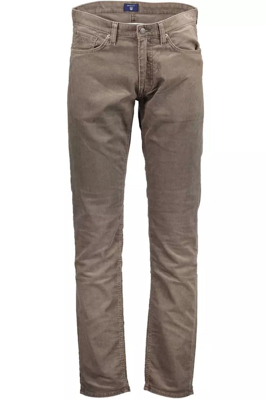 Gant Beige Cotton Men Pant