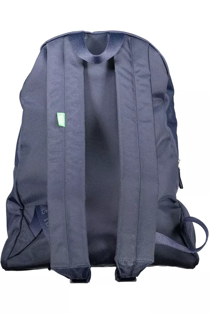 Tommy Hilfiger Blue Polyester Men Backpack