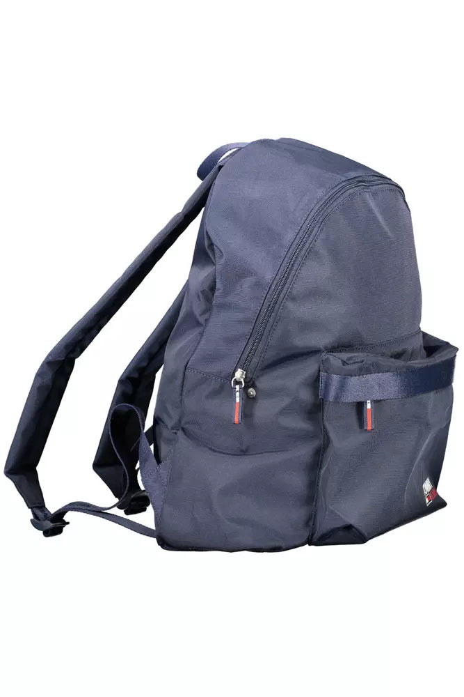 Tommy Hilfiger Blue Polyester Men Backpack