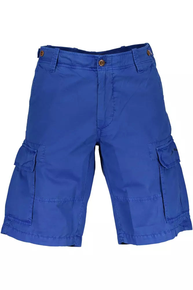 Gant Blue Cotton Men Pants