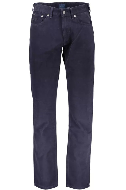 Gant Blue Cotton Men's Pant