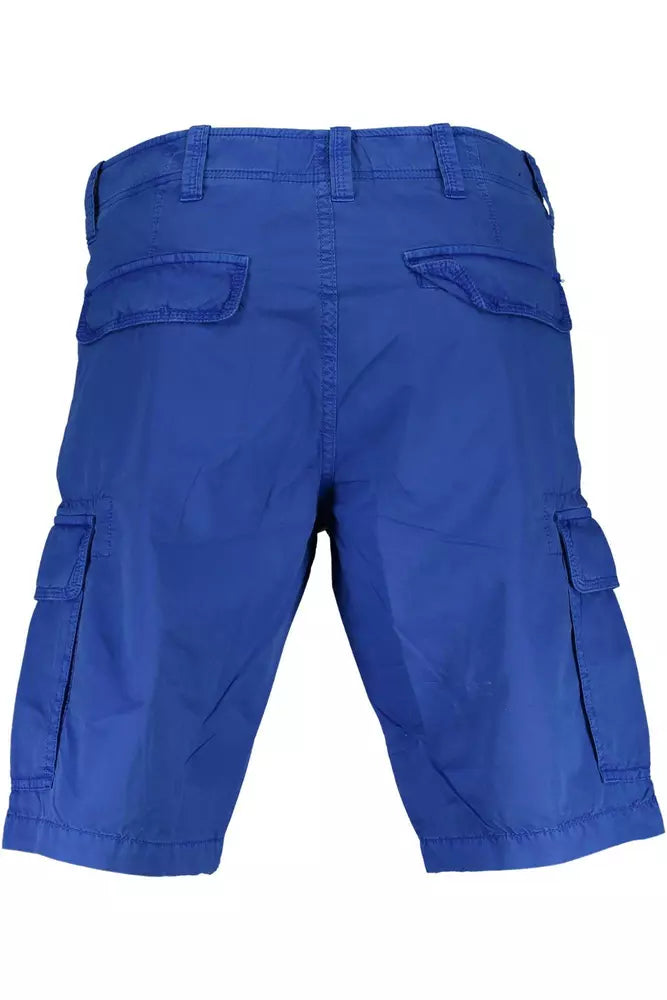 Gant Blue Cotton Men Pants