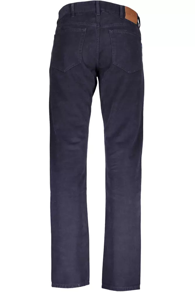 Gant Blue Cotton Men's Pant