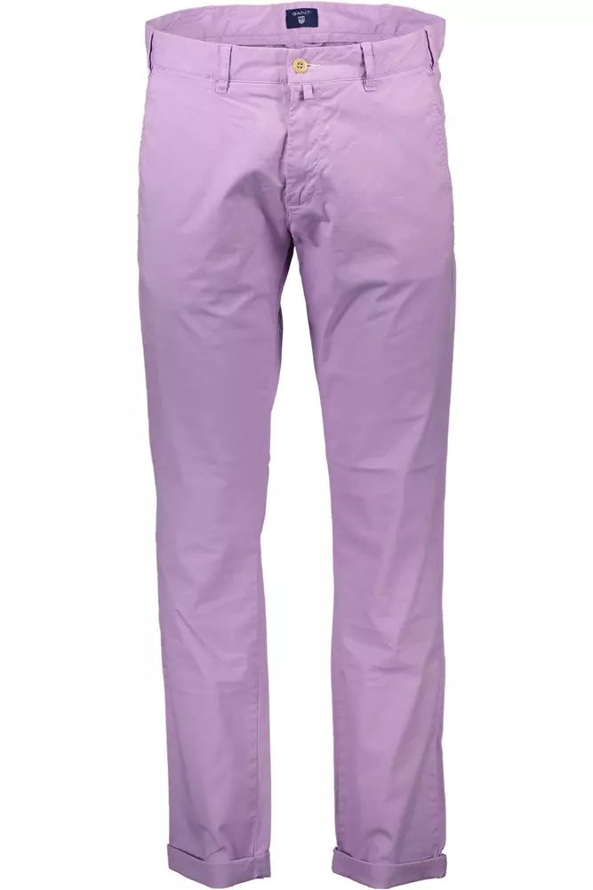 Gant Pink Cotton Men Pants