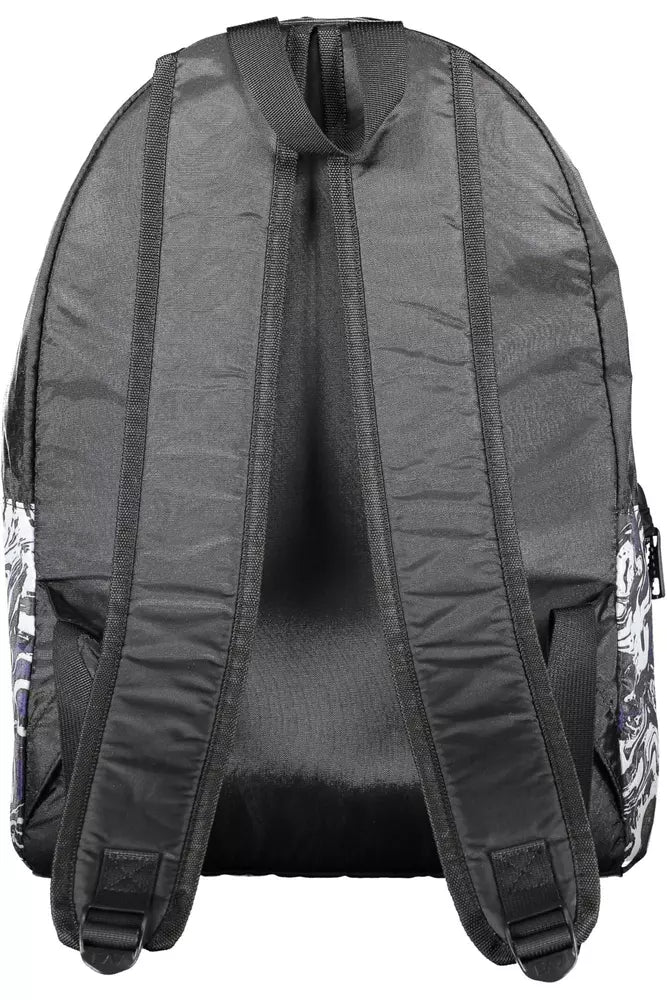 Emporio Armani Black Polyamide Men Backpack