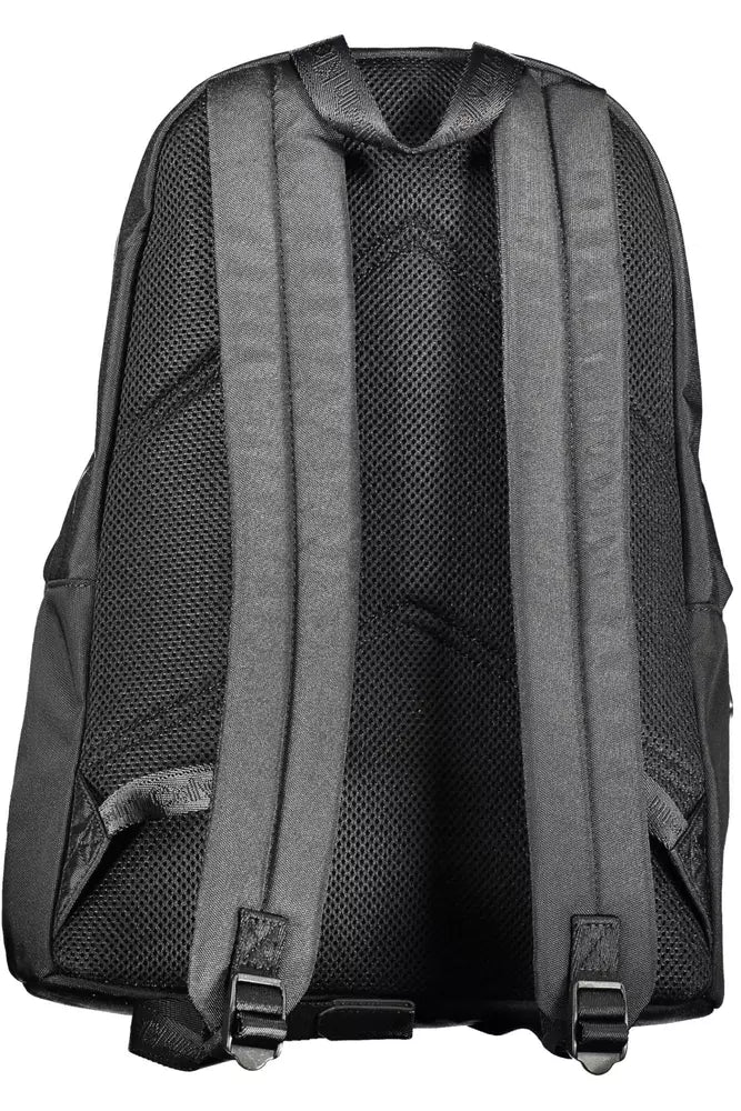 Calvin Klein Black Polyester Men Backpack