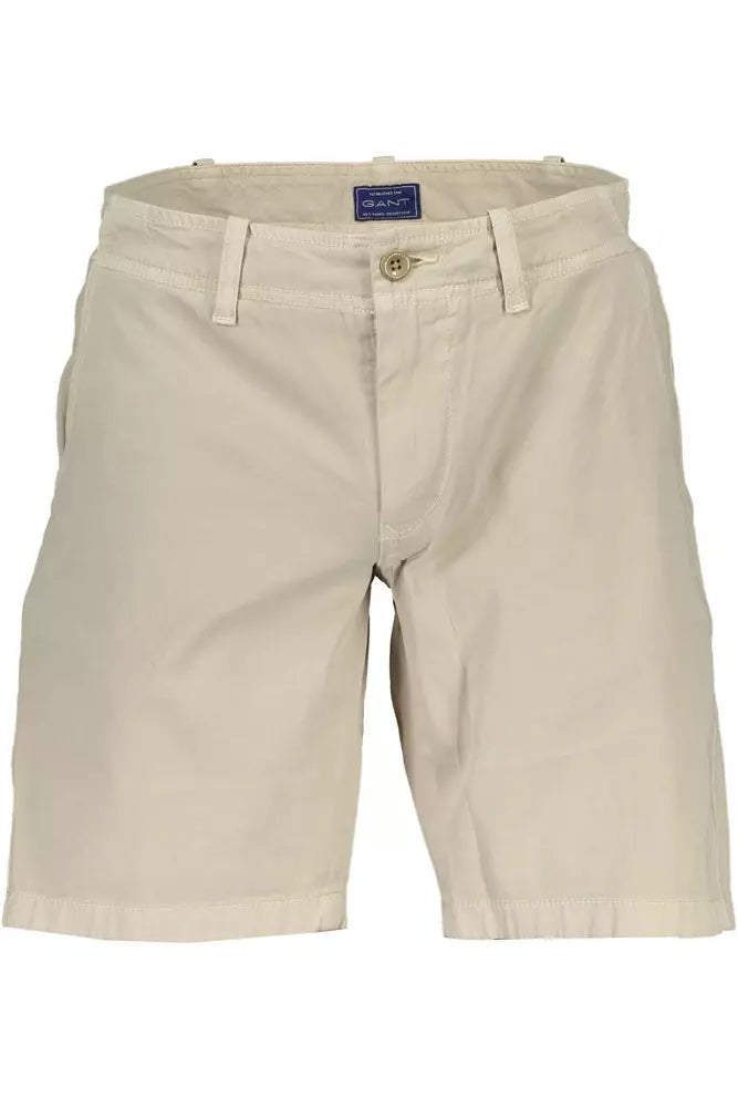 Gant Beige Cotton Men Pant