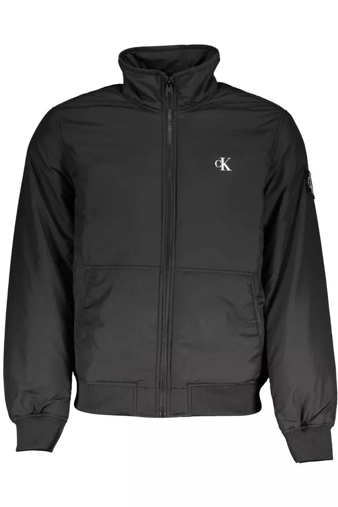 Calvin Klein Black Polyester Men's Jacket