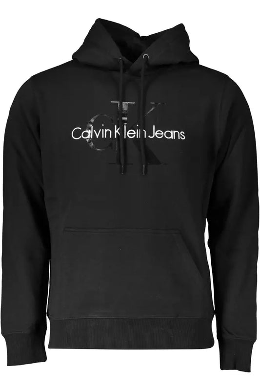 Calvin Klein Black Cotton Men Sweater