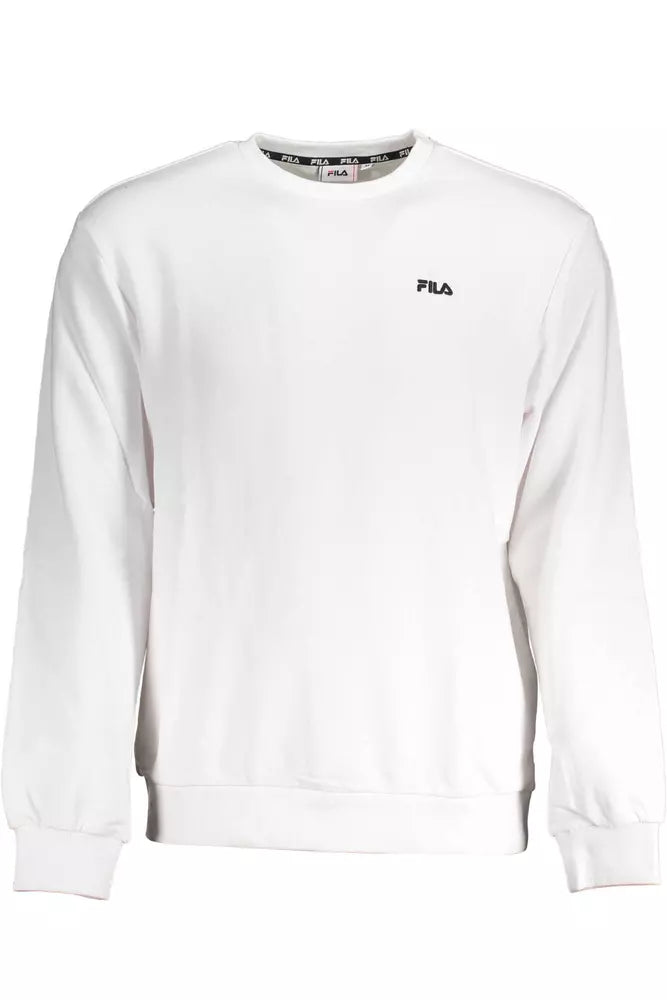 Fila White Cotton Men Sweater