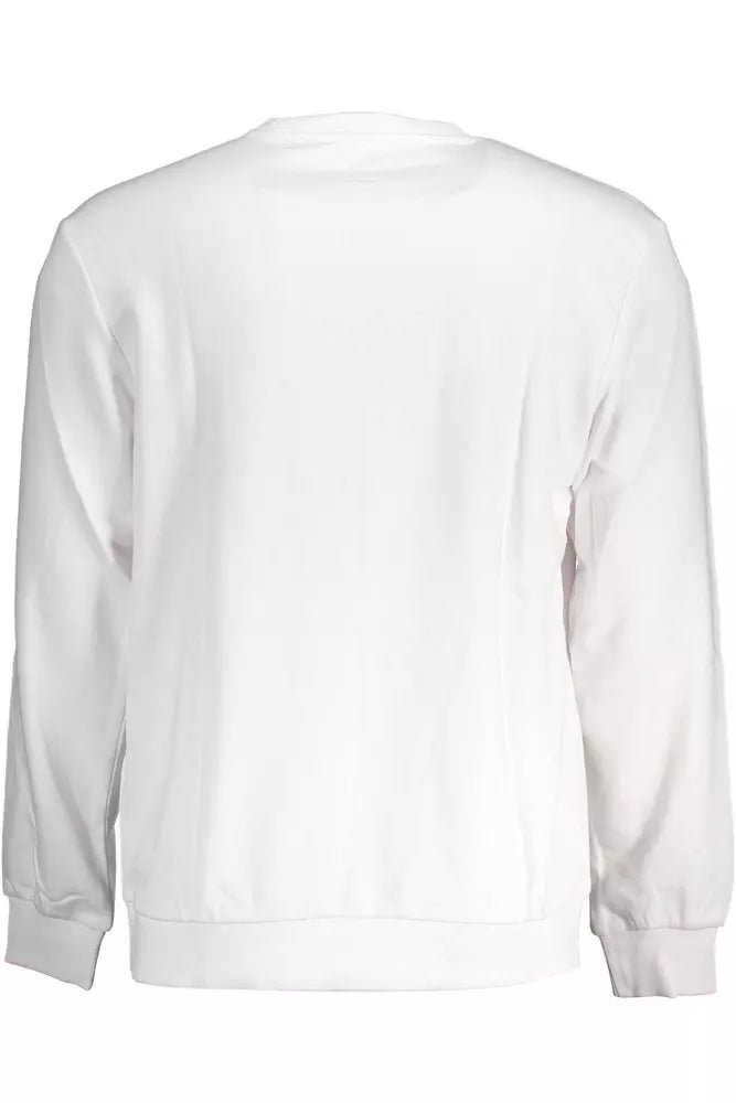 Fila White Cotton Men Sweater