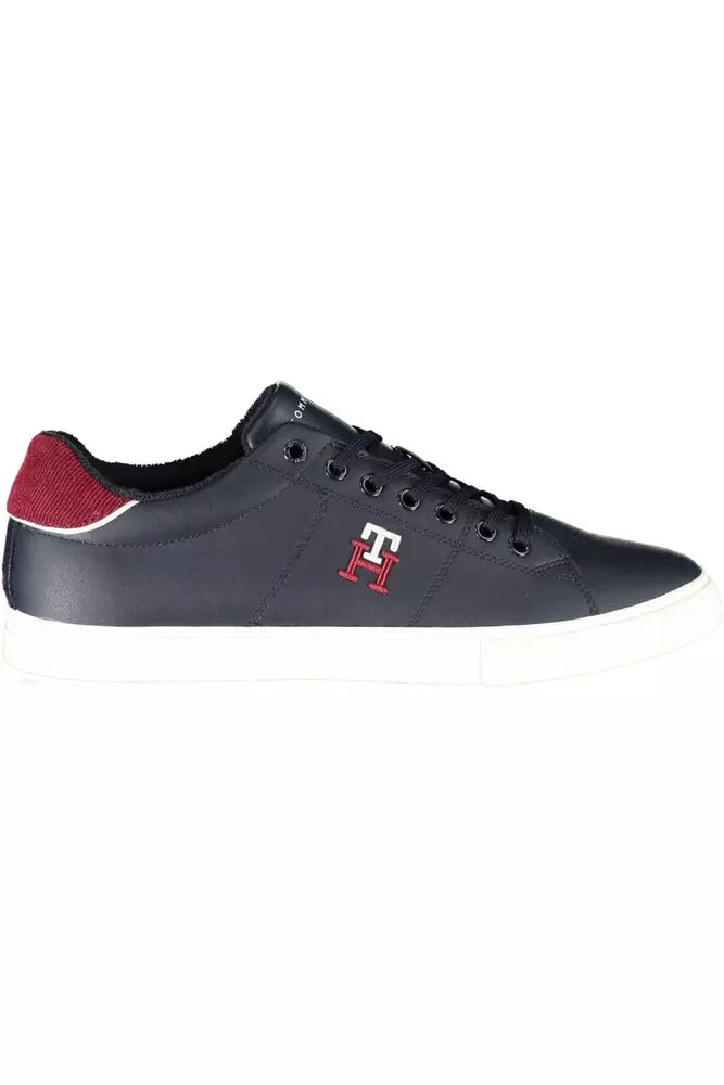 Tommy Hilfiger Blue Polyethylene Men Sneaker