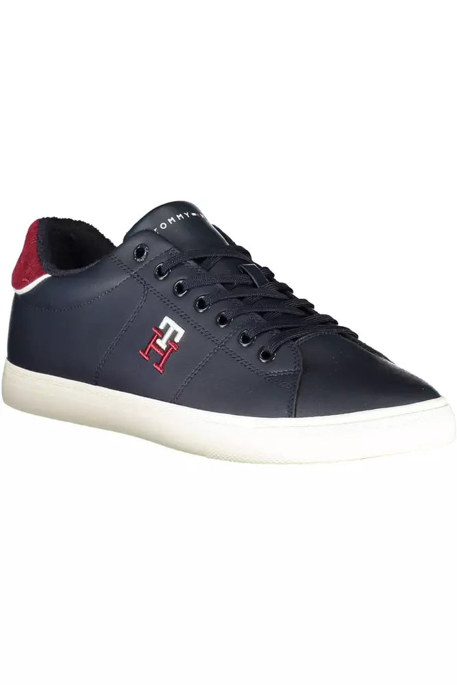 Tommy Hilfiger Blue Polyethylene Men Sneaker