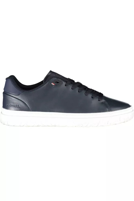 Tommy Hilfiger Blue Polyester Men Sneaker