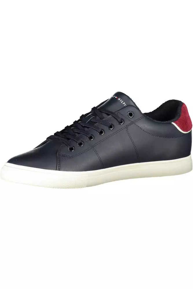 Tommy Hilfiger Blue Polyethylene Men Sneaker