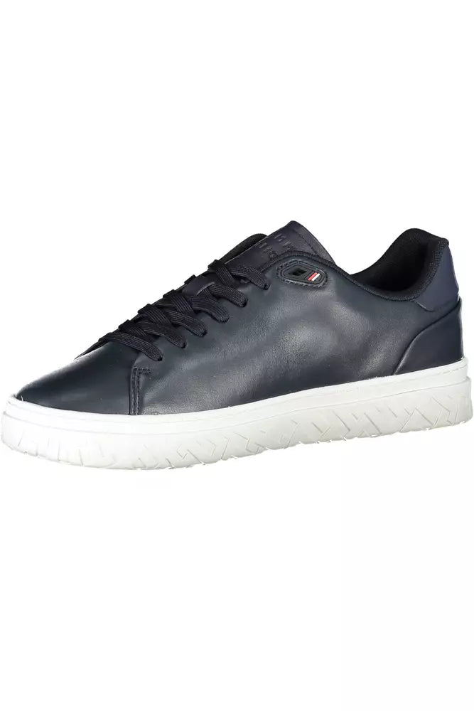 Tommy Hilfiger Blue Polyester Men Sneaker