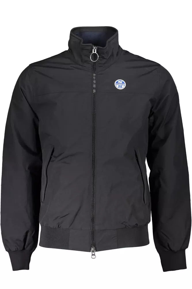 North Sails Black Polyamide Men Jacket