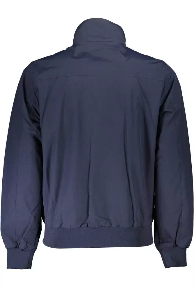 North Sails Blue Polyamide Men Jacket