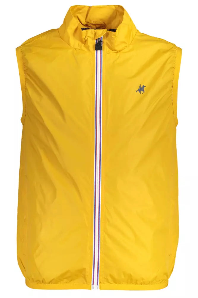 U.S. Grand Polo Yellow Nylon Men Jacket