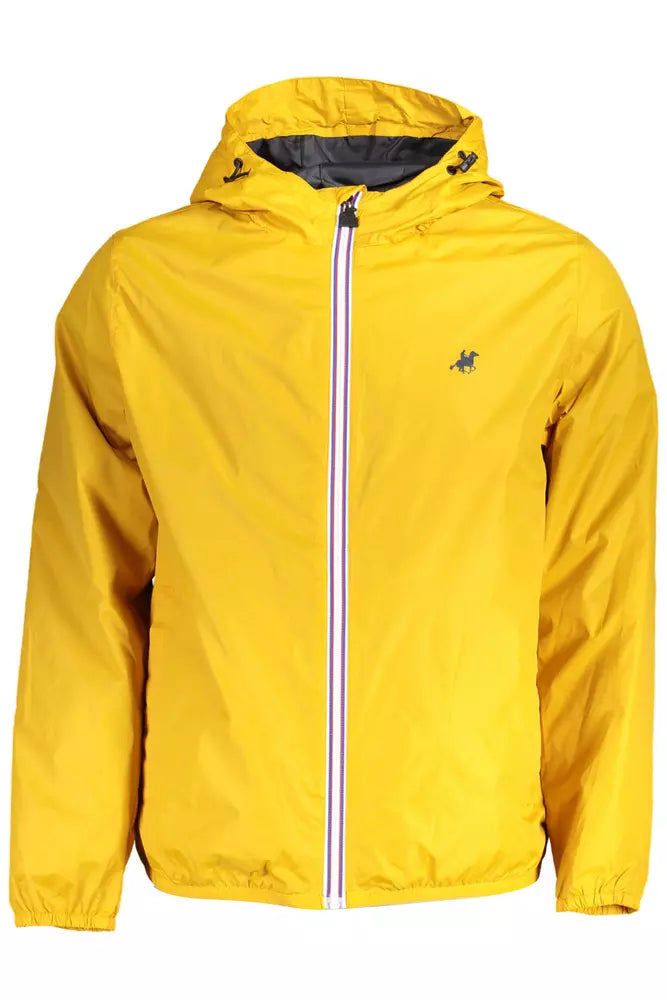 U.S. Grand Polo Yellow Nylon Men Jacket