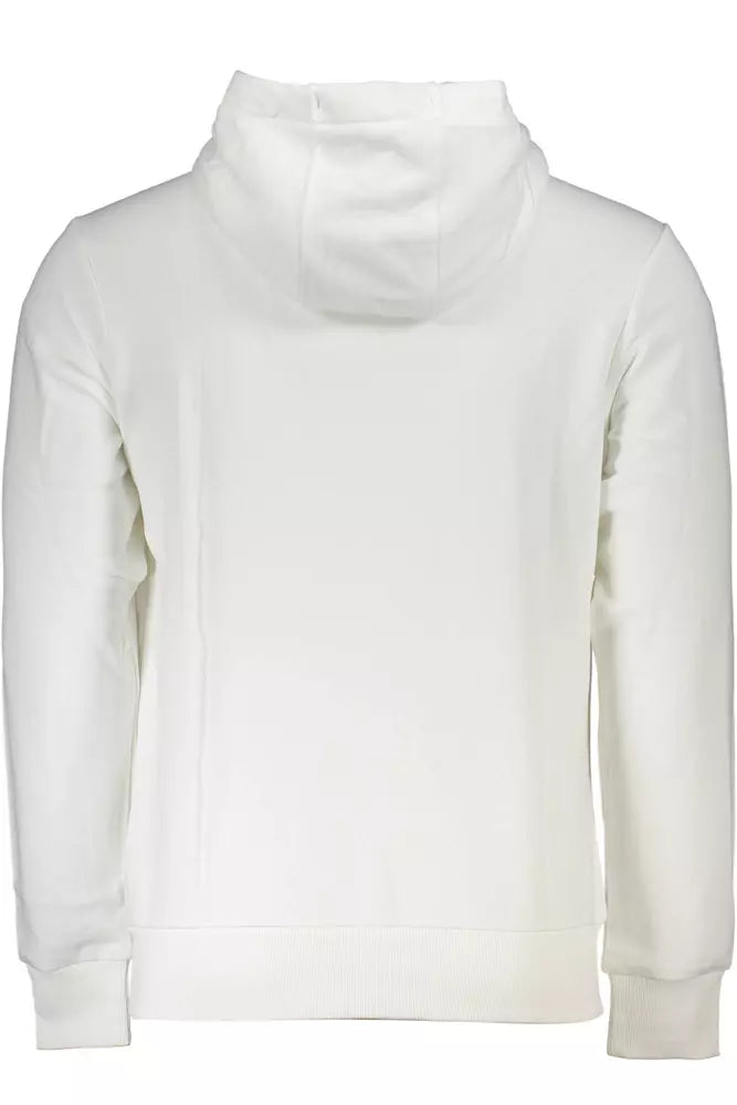 La Martina White Cotton Men Sweater