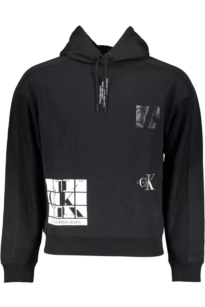 Calvin Klein Black Cotton Men Sweater