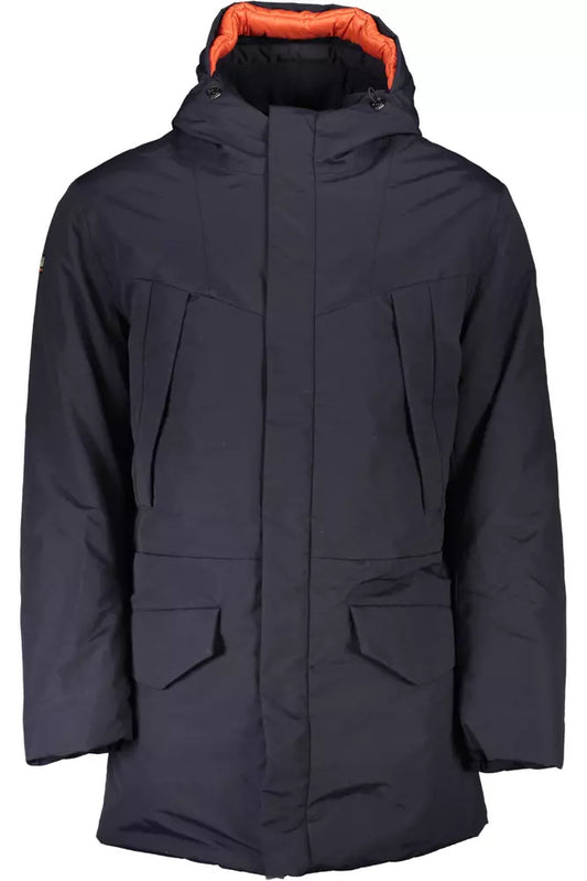 Napapijri Blue Polyamide Men Jacket