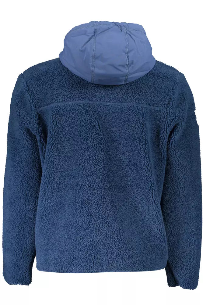 Napapijri Blue Polyester Men Sweater