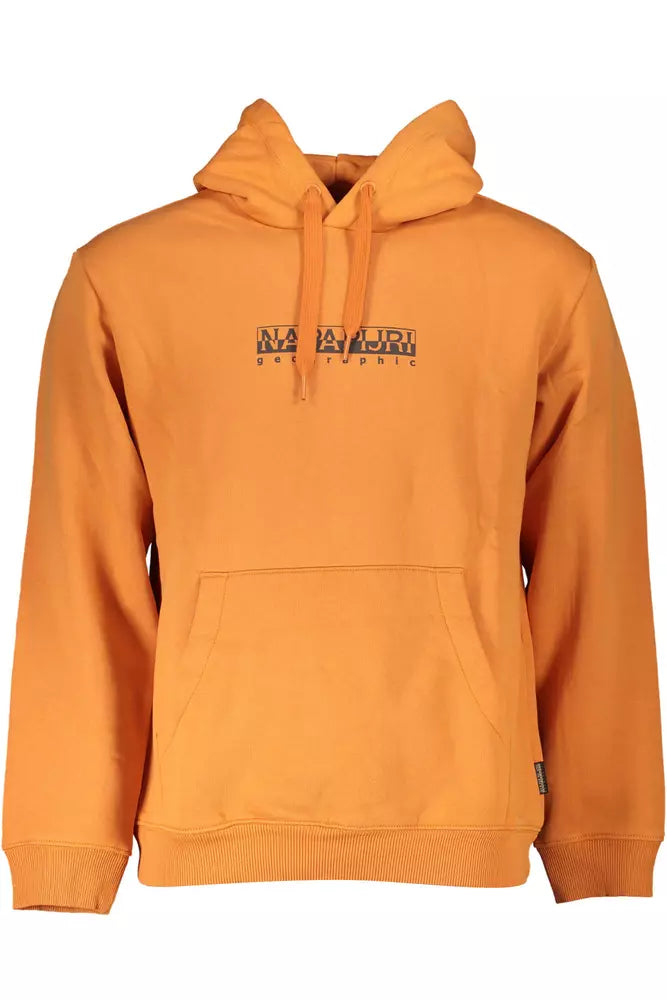 Napapijri Orange Cotton Men Sweater