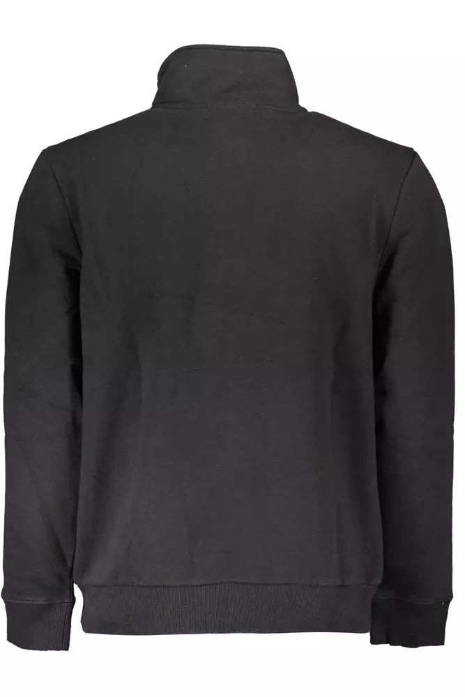 Napapijri Black Cotton Men Sweater