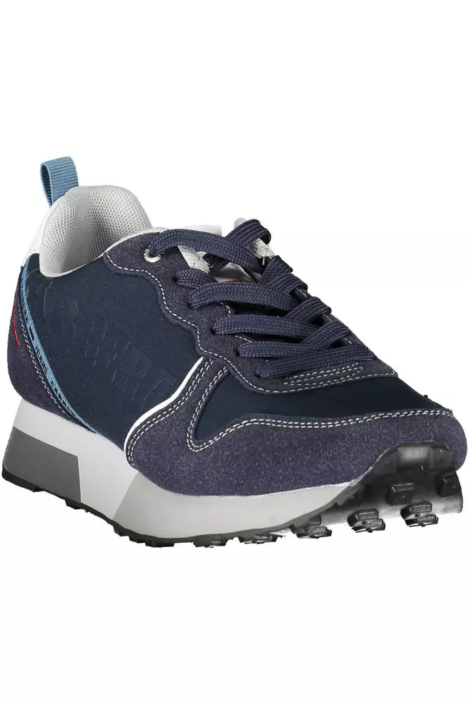 Carrera Blue Eco Leather Men Sneaker