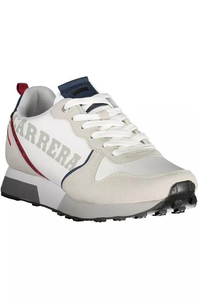 Carrera White Eco Leather Men Sneaker