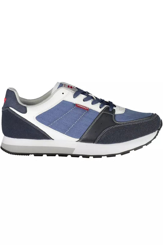 Carrera Blue Eco Leather Men Sneaker