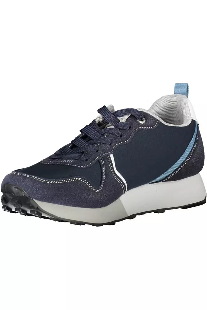 Carrera Blue Eco Leather Men Sneaker