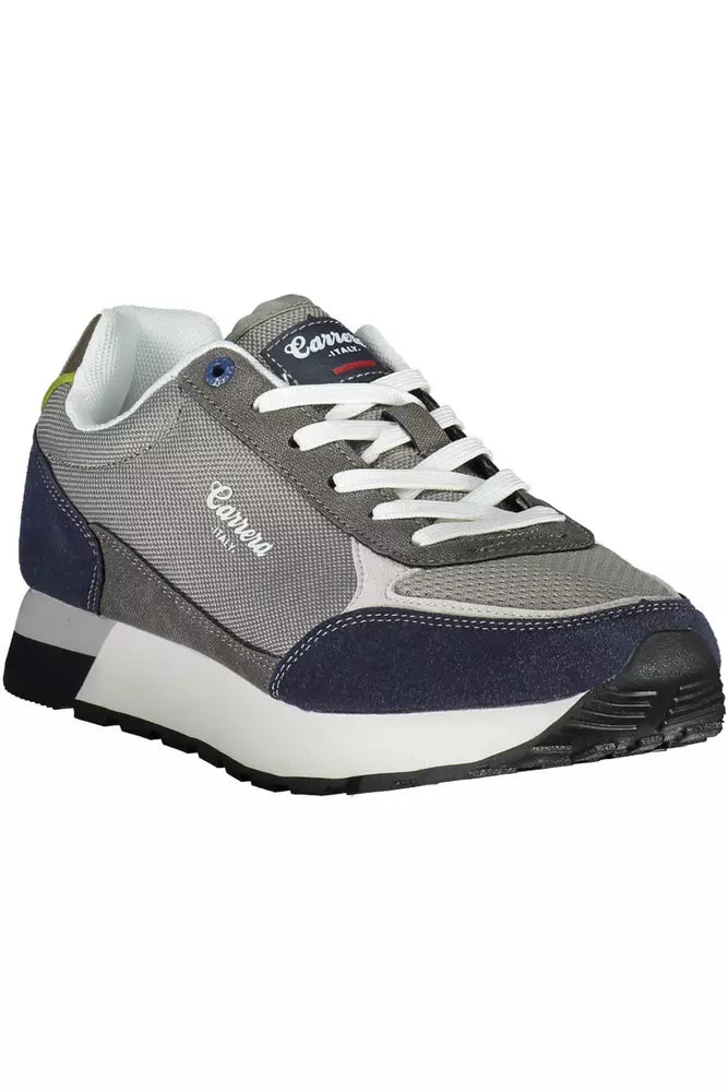 Carrera Gray Eco Leather Men Sneaker