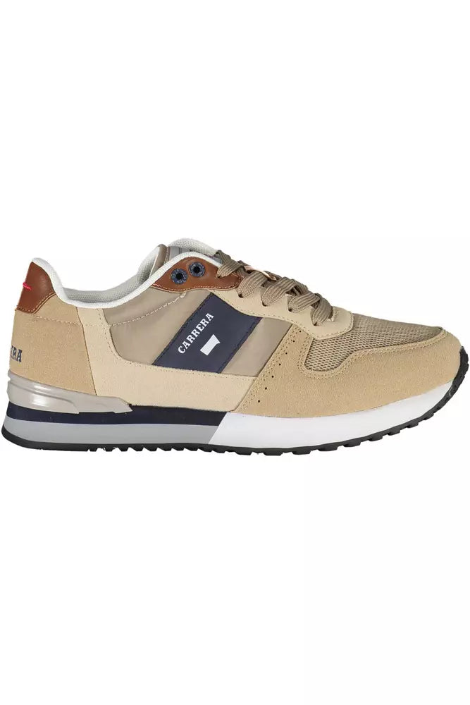 Carrera Beige Eco Leather Men Sneaker